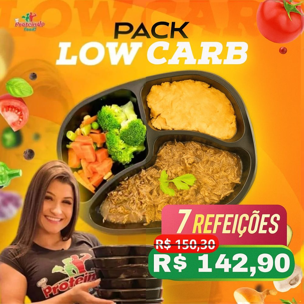 Pack Low Carb - 7 Refeições
